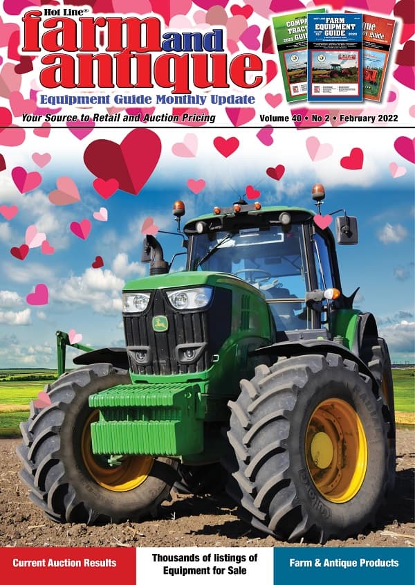 February 2022 Farm and Antique Equipment Guide Monthly Update