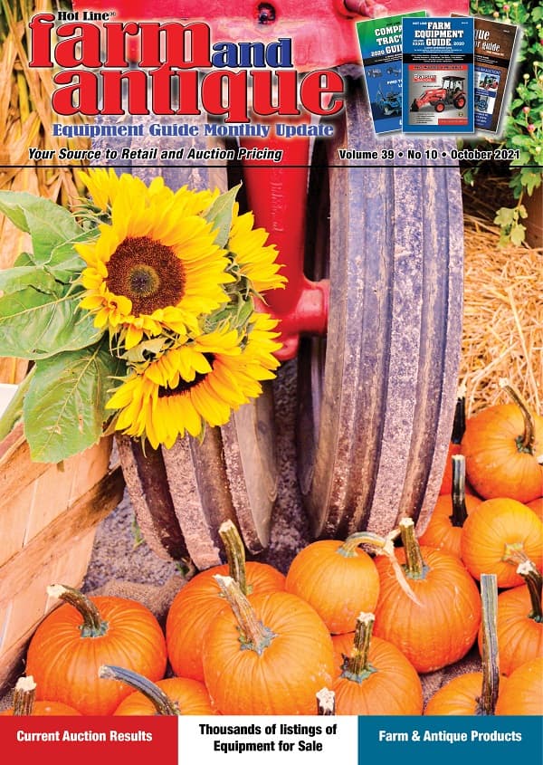 October 2021 Farm and Antique Equipment Guide Monthly Update