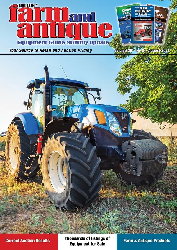 August 2021 Farm and Antique Equipment Guide Monthly Update