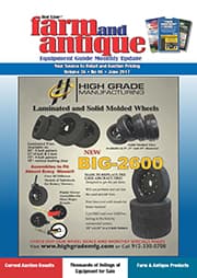 June 2017 Farm and Antique Equipment Guide Monthly Update