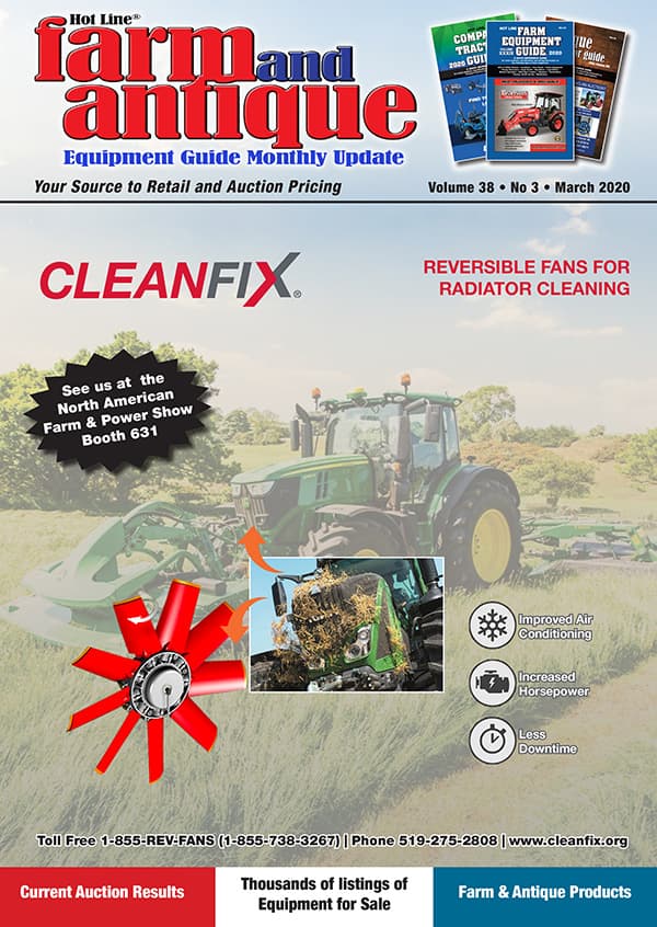 March 2020 Farm and Antique Equipment Guide Monthly Update
