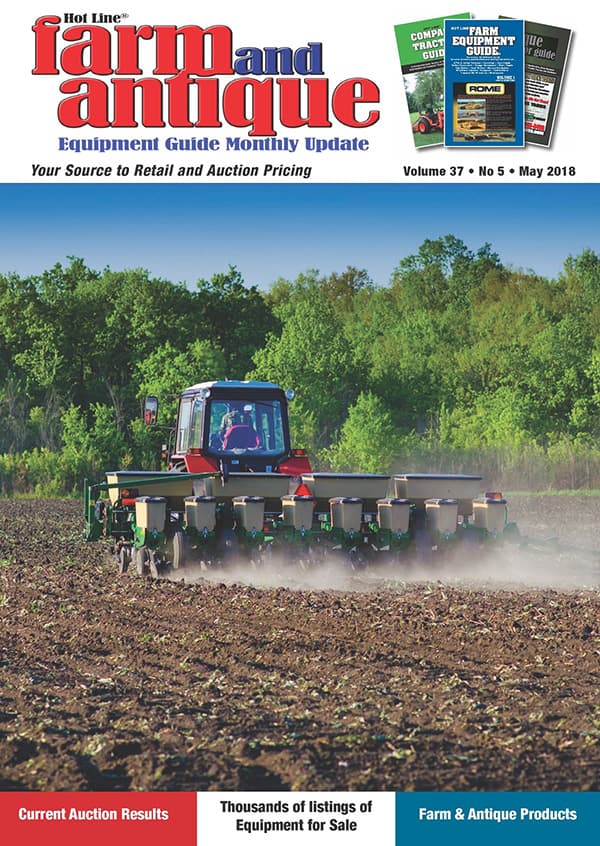 May 2018 Farm and Antique Equipment Guide Monthly Update
