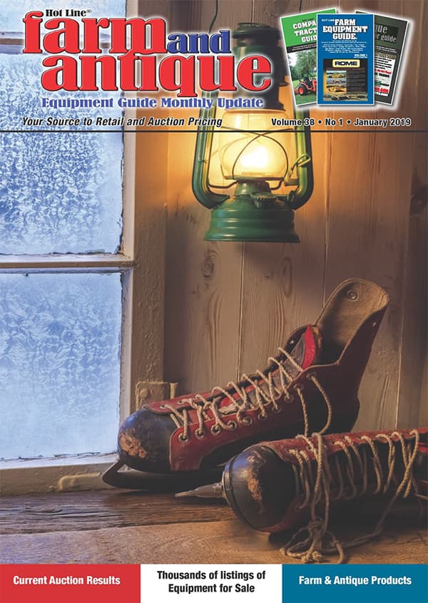 January 2019 Farm and Antique Equipment Guide Monthly Update
