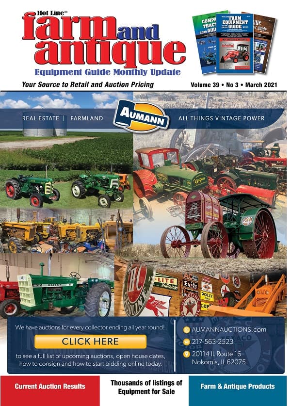 March 2021 Farm and Antique Equipment Guide Monthly Update