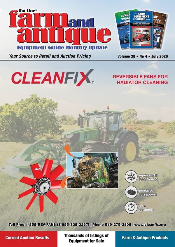 July 2020 Farm and Antique Equipment Guide Monthly Update