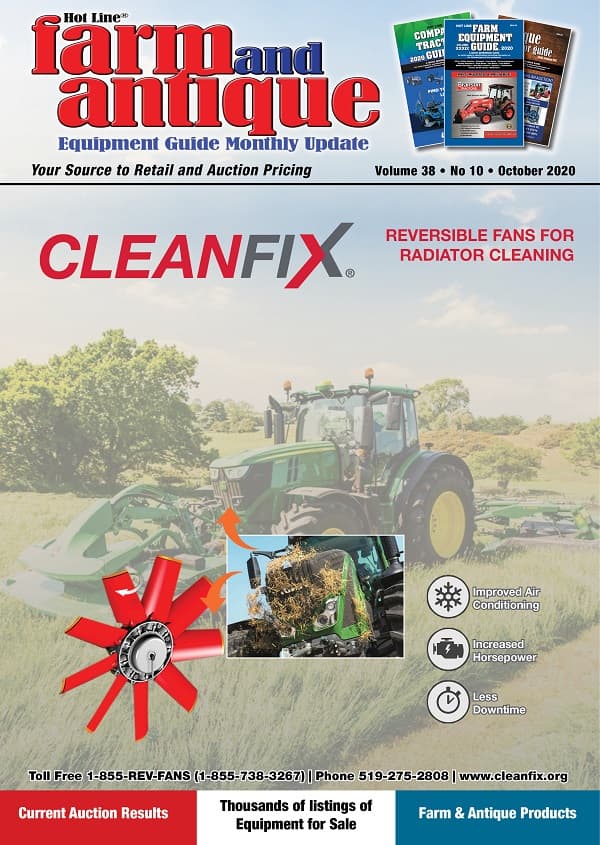 October 2020 Farm and Antique Equipment Guide Monthly Update